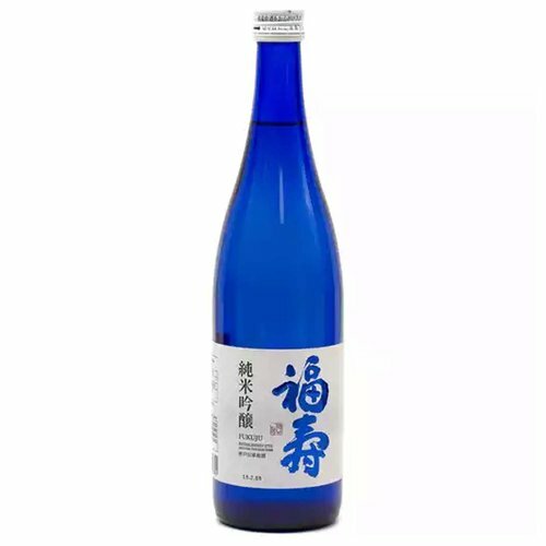 Fukuju Blue Junmai Ginjo Sake - 720ml