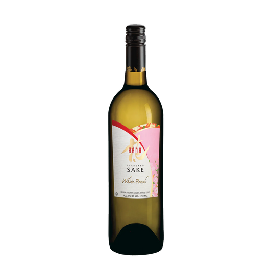 Hana White Peach Flavored Sake - 750ml