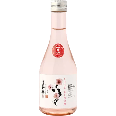 Manotsuru Pure Bloom Sweet Junmai Ginjo Sake - 300ml