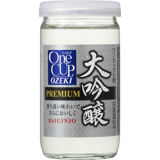 Ozeki One Cup Premium Daiginjo Sake - 180ml