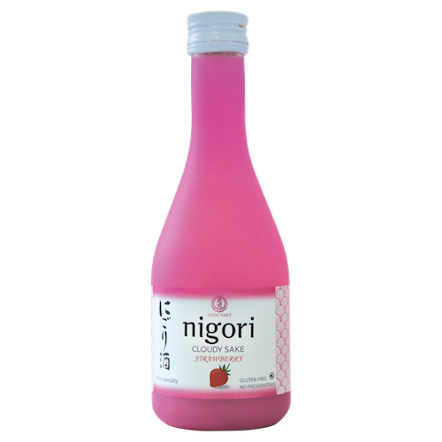 Ozeki Strawberry Nigori Sake - 300ml