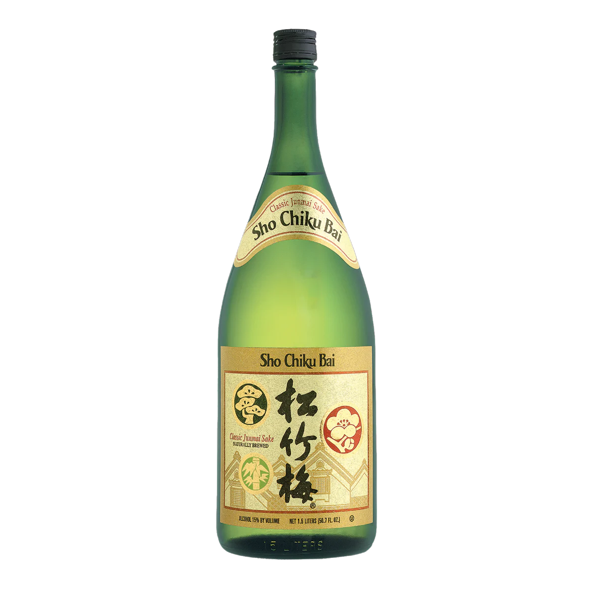 Sho Chiku Bai Junmai Sake - 1.5l