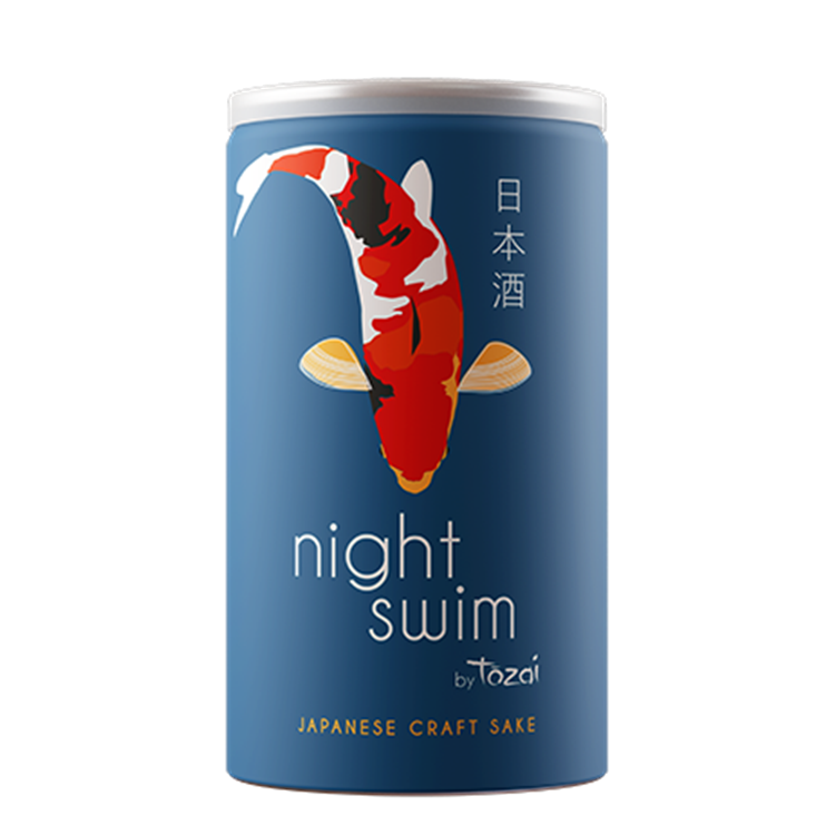 Tozai Night Swim Sake Can - 180ml